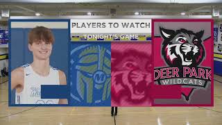 Mariemont Warriors Boys Basketball vs Deer Park Wildcats 010524 [upl. by Onimod]