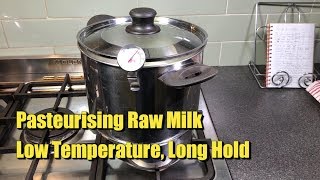 How to Pasteurise Raw Milk at Home for Cheese Making [upl. by Reis419]