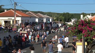 Festas da Praia  Os aficionados no Caminho do Cemitério 2024 [upl. by Urbai266]