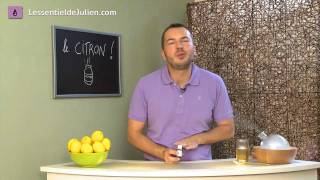 Aromathérapie  le citron  citrus limon [upl. by Aikemot683]