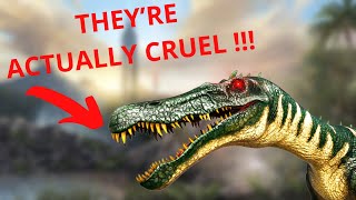 BARYONYX ARE THE CRUELEST  ARK  Survival Evolved [upl. by Ynaffit120]