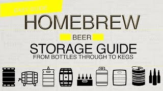 Homebrew Beer Storage Easy Guide From Bottles Through to Corny amp Sanke Kegs [upl. by Alya]