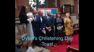 Great Grandads toast speech at Dylans Christening [upl. by Roter]