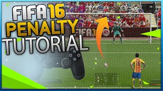 FIFA 16 PENALTY TUTORIAL  Score Everytime  How to Shoot Penalty Kicks  Tips amp Tricks [upl. by Hinch]