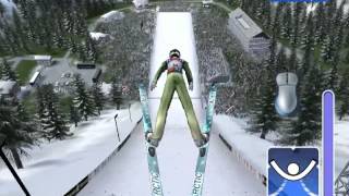 RTL Skijumping 2007  Planica 2535m jump [upl. by Ahcirt505]