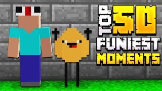 TOP 50 FUNNIEST MINECRAFT MOMENTS [upl. by Jeremie613]