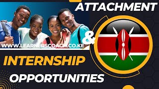 OPEN Internship Opportunities in Kenya That are PAID [upl. by Oralie]