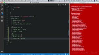 React Native Tutorial  Styling 2  StyleSheet Create [upl. by Aliwt38]