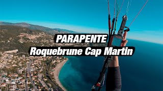 Parapente Roquebrune Cap Martin Mont Gros [upl. by Arica]