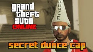 GTA V  dunce hat  2 ways to remove it [upl. by Keen]