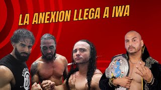 LA ANEXION SE REUNE EN IWA PEDRO PORTILLO VS MIKE MENDOZA UN LUCHON [upl. by Jarnagin807]