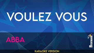 Voulez Vous  Abba KARAOKE [upl. by Arata]