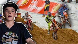 Tate Reed’s First Supercross Races CR22 85cc Cup AUS SX [upl. by Faustus]