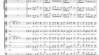 Haendel El Mesias Parte 3 Coro Since by man came death Partitura y audicion [upl. by Adeline]