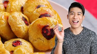 How to Make Chinese Almond Cookies from Frank • Tasty [upl. by Winters]