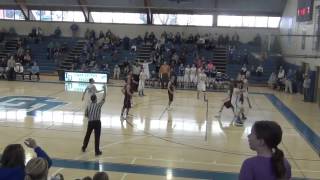 Ryan Naccarato game winning three in Lower Dauphin win over Mechanicsburg [upl. by Airehc]