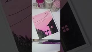 ACRYLIC PAINTING  ACRYLIC COLOURS art painting shorts drawing youtubeshorts artwork artist [upl. by Chabot569]