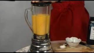 2 Minute Treat Chia Mango Papaya Breakfast Smoothie [upl. by Rafaelle]