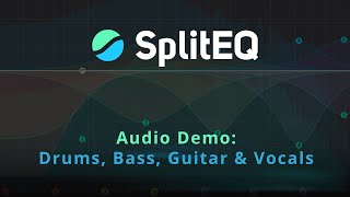 Eventide SplitEQ in Action Drums Bass Guitar and Vocals Plugin Demo [upl. by Ariaec]