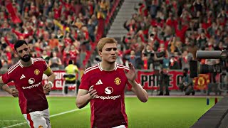 eFootball 2025Manchester City vs Manchester United Live4K GameplayeFootball Gameplay 2025 [upl. by Ttezil]