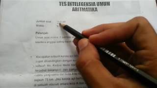 TIU CPNS Bagian 2 Soal dan pembahasan materi Aritmatika [upl. by Puritan]