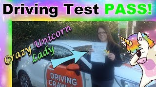 Sarahs Practical Driving Test Pass  Footage of real UK driving test [upl. by Juliann]