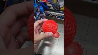 Airless Tennis Ball TPU filament3dprinted creality3dprinter 3dprinter 3dprint creality airless [upl. by Idola405]