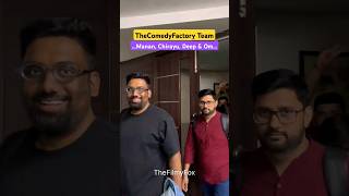 😁The Comedy Factory team after Lavari show in Ahmedabad MananDesai ChirayuMistry comedy fun [upl. by Eive]