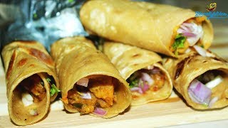 వెజ్ ఫ్రాంకీ  Veg Frankie  Homemade Frankie Recipe  bharatizkitchen Telugu [upl. by Anej]