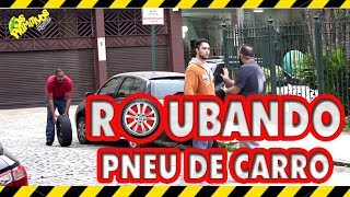 PEGADINHA  ROUBANDO PNEU [upl. by Faunie]