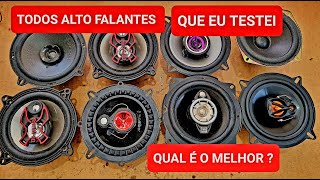 TODOS OS ALTO FALANTES QUE JÁ TESTEI  QUAL É O MELHOR [upl. by Faxun]