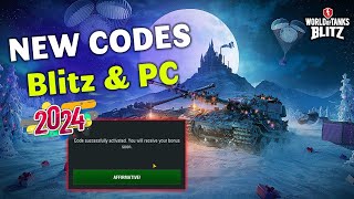 world of tanks blitz codes 2024 🎁 WOT Codes 2024 [upl. by Parrish]