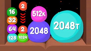 2048 Game JELLY DROPS 2048  Trillion Unlocked [upl. by Fern]