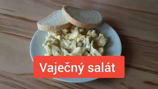 Vaječný salát  skvělý recept na jednoduchý rychlý a výborný salát [upl. by Sheba536]