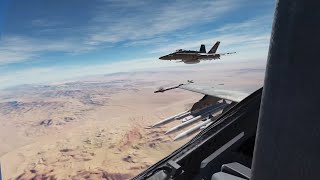 DCS F18  Oculus VR  Father and Son  Punch and Slider [upl. by Lrigybab]