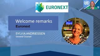 Euronext Workshop on Gender Equality and Capital Markets [upl. by Sidalg]