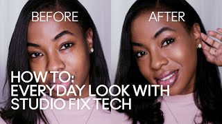 HOW TO Everyday Look with Studio Fix Tech  MAC Cosmetics [upl. by Anekahs526]