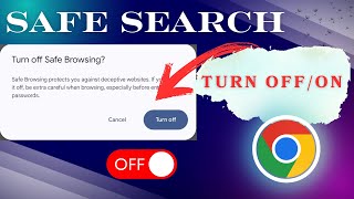 How to Turn On Safe Search in Google Chrome Android  Turn off safe search in Google chrome [upl. by Glogau797]