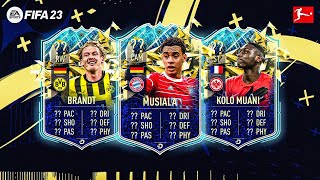 FIFA 23 BUNDESLIGA TEAM OF THE SEASON PREDICTION  BESTES EVENT🔥🔥 [upl. by Rudd410]