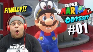 Super Mario Odyssey Movie Walkthrough Part 7  Marios Seaside Adventure Seaside Kingdom [upl. by Ardiek]