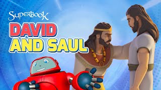 Superbook  David and Saul  Season 3 Episode 7  Full Episode Official HD Version [upl. by Akinek]