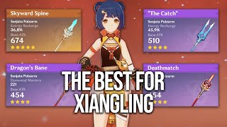 The Best Polearm for Xiangling  Genshin Impact [upl. by Antone145]