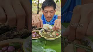 gulay na balatong at kabote na may ihaw na puyo buhaybukid outdoorcooking mukbang pagkaingbukid [upl. by Ruscio]