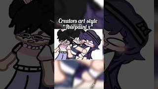 Creators art styleibis paint x it took 2 hours for this edit 😀 w DanelleZephArimado pink one [upl. by Ititrefen406]