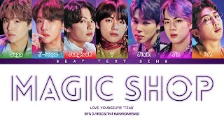 BTS Magic Shop Color Coded Lyrics가사 HanRomEng [upl. by Polito]