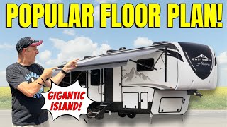 Ultimate Luxury on Wheels 365RL Ahara East To West Luxury Fifth Wheel  Tall Mans RV Reviews [upl. by Leina76]