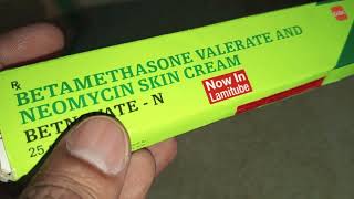 Betamethasone valerate and neomycin skin cream uses in hindi  Betnovate N cream [upl. by Anilrahc]