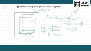 klasa 8  Graniastosłupy Pole powierzchni i objętość [upl. by Chong]