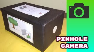 How to make a pinhole camera at home very easy wayhow make pinhole camera for school projectDIY [upl. by Bornstein]