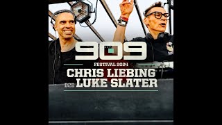 CHRIS LIEBING B2B LUKE SLATER AT 909 FESTIVAL AMSTERDAM 12062024 ONLYTEKNO COLLECTION 1100 [upl. by Sanderson590]